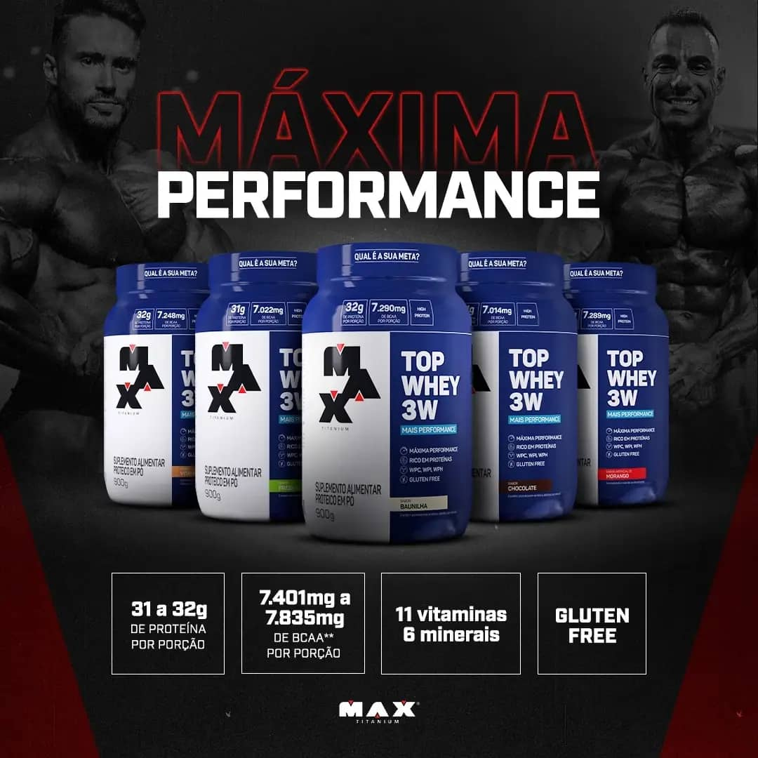 Imagem relacionada a Top Whey 3W Max Titanium